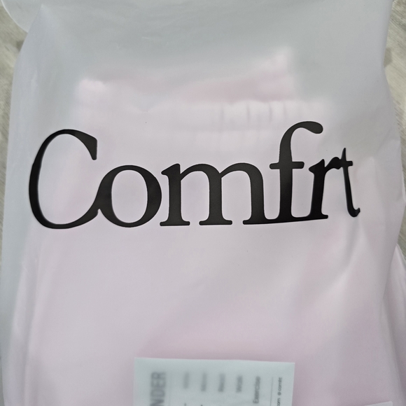 Comfrt Minimalist Sweatpants / Joggers PALE PINK M - New In Bag - Picture 7 of 7